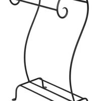 מתלה מגבות כולל מדף תחתון - 5256 / 5256C