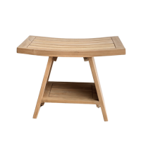 סטול עץ Manta - טיק טבעי Jan kurtz